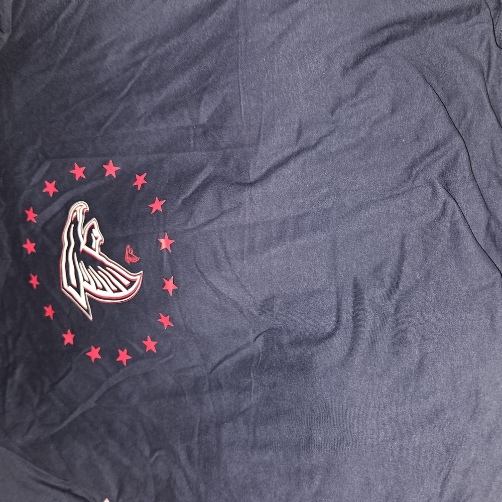 NFL Navy and Red Atlanta Falcons Short Sleeve Tee